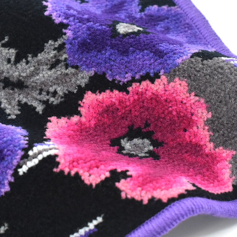 ジュリエッタ柄 ハンカチ シェニール織 23cm