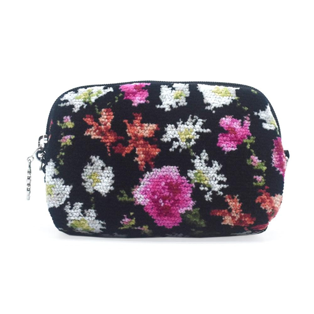 日本製 ステラ ミニポーチ シェニール織 Enjeau アーンジョー