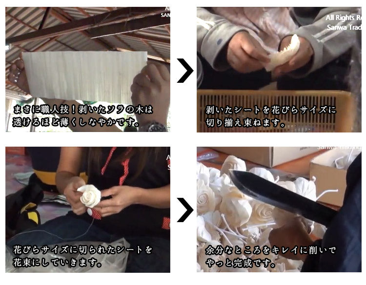 ソラフラワーリーズ&洛陽染ハンカチ ギフトセット