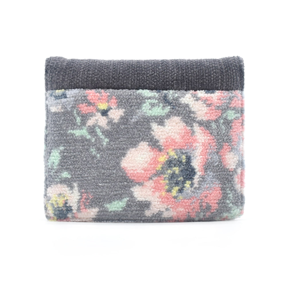 日本製 ポケットティッシュケース ローズソフィア ファスナーポケット付き シェニール織 ギフトラッピング対応可 Enjeau アーンジョー