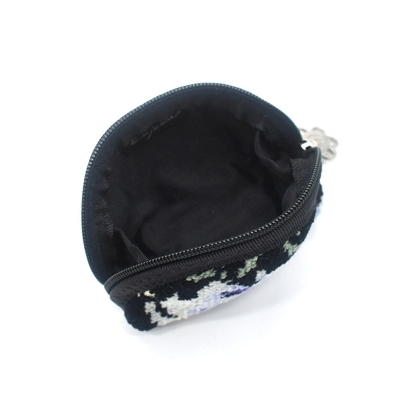 日本製 シェニール織 小銭入れ コインケース ローズソフィア 小さめ ギフトラッピング対応可 Enjeau アーンジョー