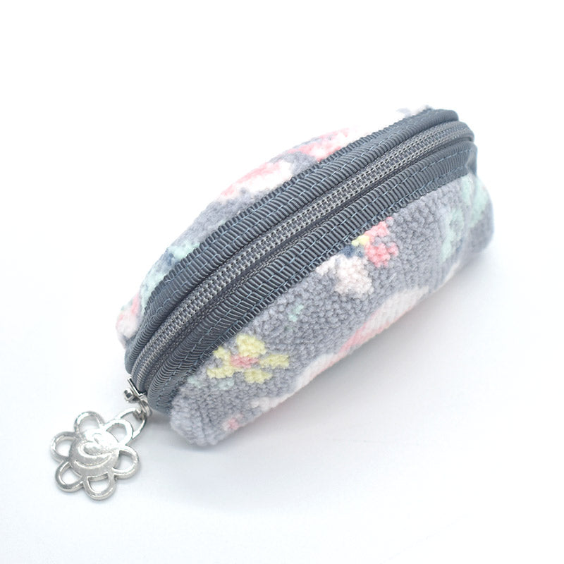 日本製 シェニール織 小銭入れ コインケース ローズソフィア 小さめ ギフトラッピング対応可 Enjeau アーンジョー