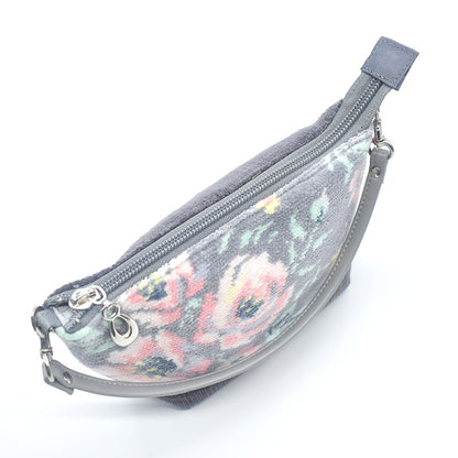 日本製 総シェニール織 コスメポーチ ローズソフィア 化粧ポーチ フォーマルバッグ Enjeau アーンジョー