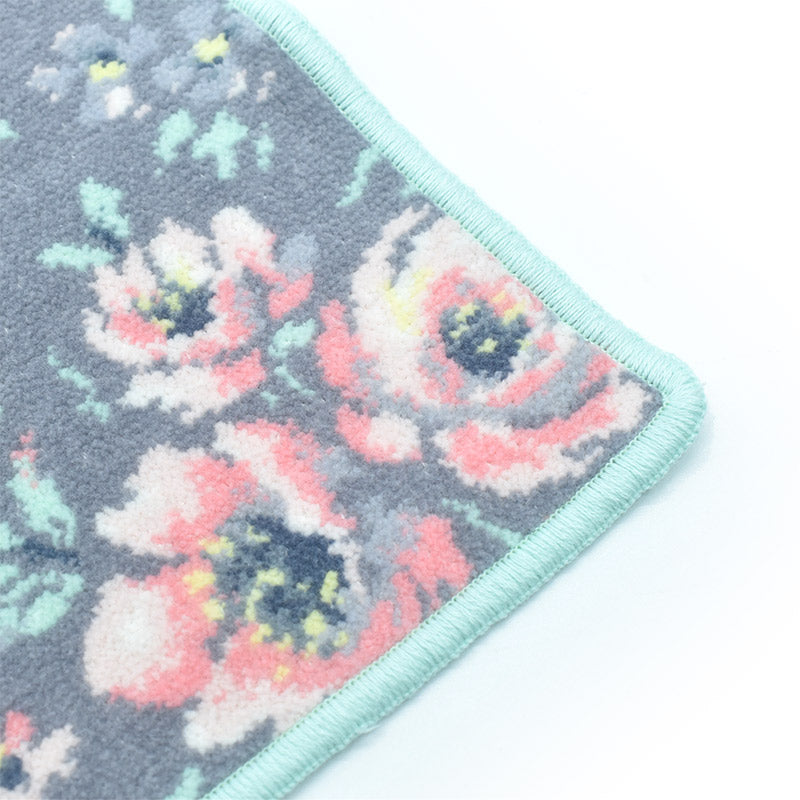 日本製 ローズソフィア シェニール織 タオルハンカチ ハンドタオル 23cm Enjeau アーンジョー