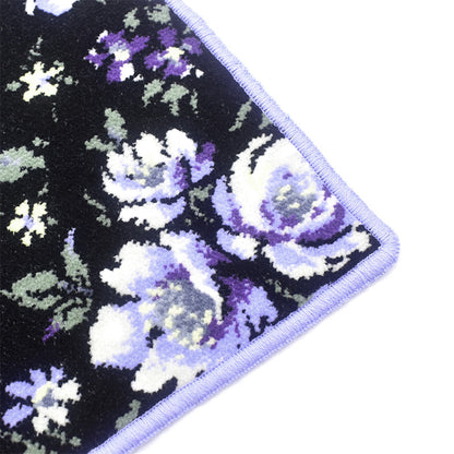 日本製 ローズソフィア シェニール織 タオルハンカチ ハンドタオル 23cm Enjeau アーンジョー