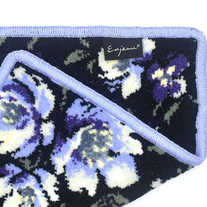 日本製 ローズソフィア シェニール織 タオルハンカチ ハンドタオル 23cm Enjeau アーンジョー