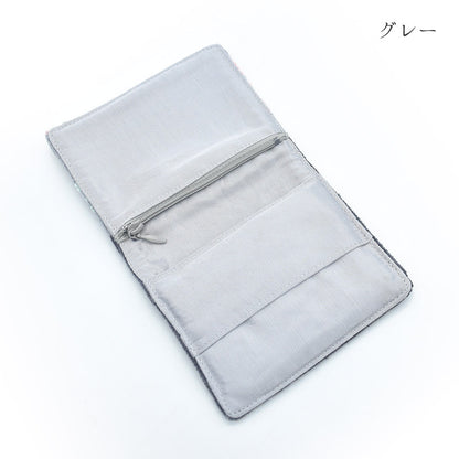 日本製 ポケットティッシュケース ローズソフィア ファスナーポケット付き シェニール織 ギフトラッピング対応可 Enjeau アーンジョー