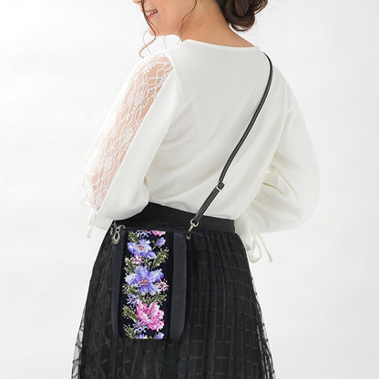 【早割10%OFF】予約販売 数量限定 2026年 福袋 Bセット 2点セット 日本製  サコッシュ＆シェニール織 ハンカチ Enjeau アーンジョー