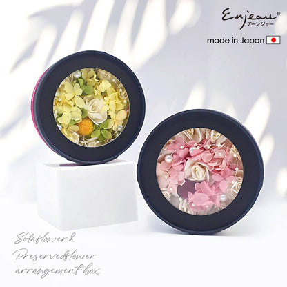 日本製 プリザーブドフラワー ソラフラワー ボックス ルームフレグランス アロマ Enjeau ギフト