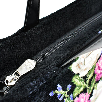 日本製  シェニール織 新型トートバッグ ハンドバッグ 軽量バッグ