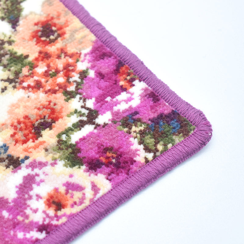 日本製 ブリス ミニハンカチ 17cm シェニール織 タオルハンカチ Enjeau アーンジョー