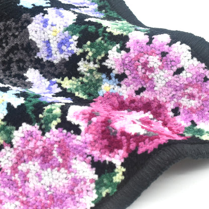 日本製 カルム ミニハンカチ 17cm シェニール織 タオルハンカチ アーンジョー Enjeau