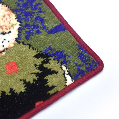 日本製 マンナイン mannine man9 猫キャラ シェニール織 タオルハンカチ Enjeau アーンジョー