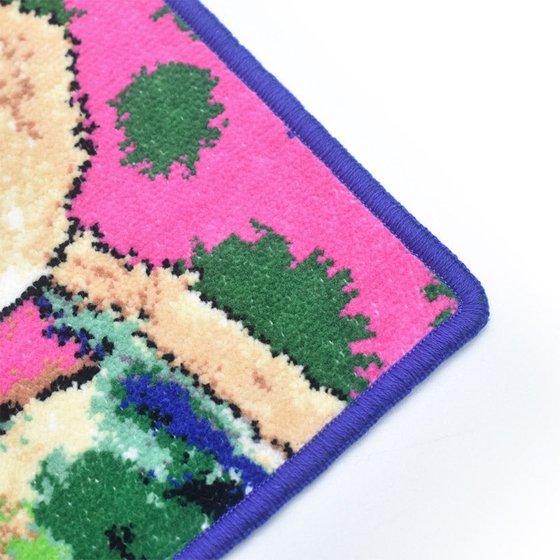 日本製 マンナイン mannine man9 猫キャラ シェニール織 タオルハンカチ Enjeau アーンジョー