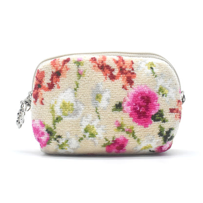 日本製 ステラ ミニポーチ シェニール織 Enjeau アーンジョー