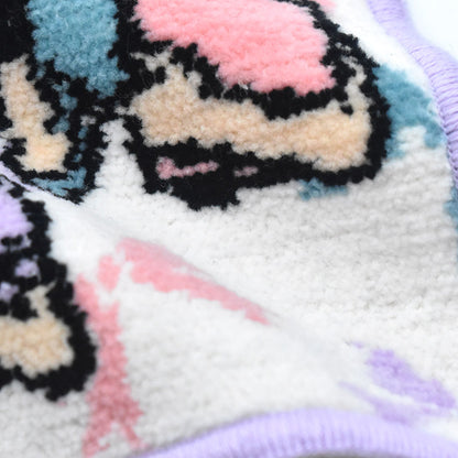 RUNE【内藤ルネ × アーンジョー】3人の少女  日本製  シェニール織 ハンカチ 2155