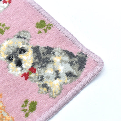 ※2枚以上ご購入で送料無料 セール 日本製 ドッグ シェニール織 ハンカチ