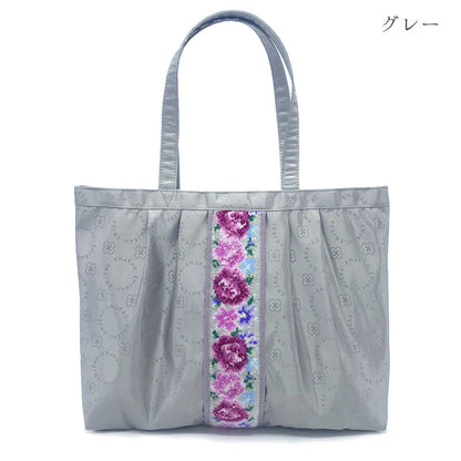 日本製 軽量 横型トートバッグ カルム ショルダーバッグ 大きめ