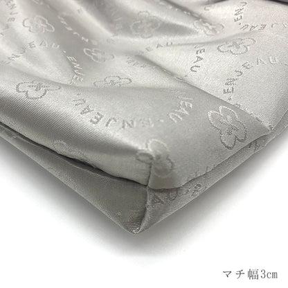 日本製 カルム柄 縦型ミニトートバッグ ハンドバッグ 軽量 シェニール織