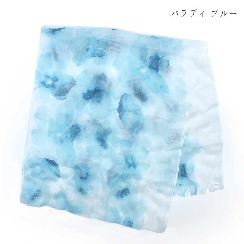 日本製 UVカット ショール 薄手 スカーフ 冷感 レディース 紫外線カット アーンジョー Enjeau