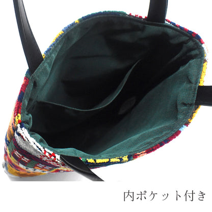 日本製 シェニール織 ミニトートバッグ 2159