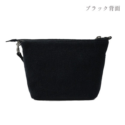 日本製 総シェニール織 コスメポーチ ローズソフィア 化粧ポーチ フォーマルバッグ Enjeau アーンジョー