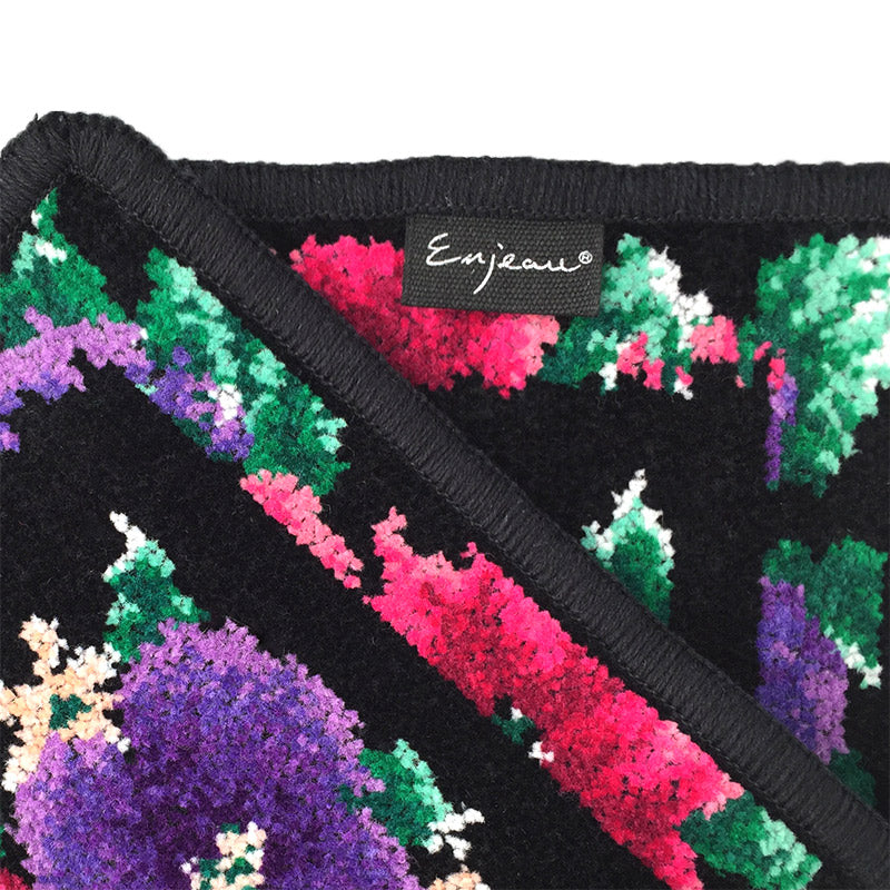 日本製 カルム シェニール織 タオルハンカチ ハンドタオル 23cm Enjeau アーンジョー