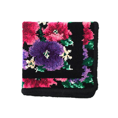 日本製 カルム シェニール織 タオルハンカチ ハンドタオル 23cm Enjeau アーンジョー