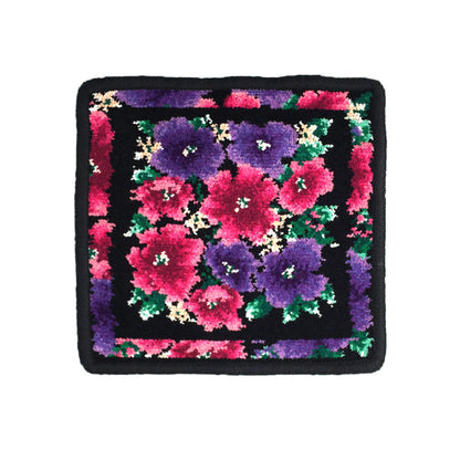 日本製 ミネット ミニハンカチ 17cm シェニール織 タオルハンカチ アーンジョー Enjeau