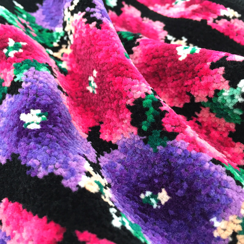 日本製 ミネット ミニハンカチ 17cm シェニール織 タオルハンカチ アーンジョー Enjeau