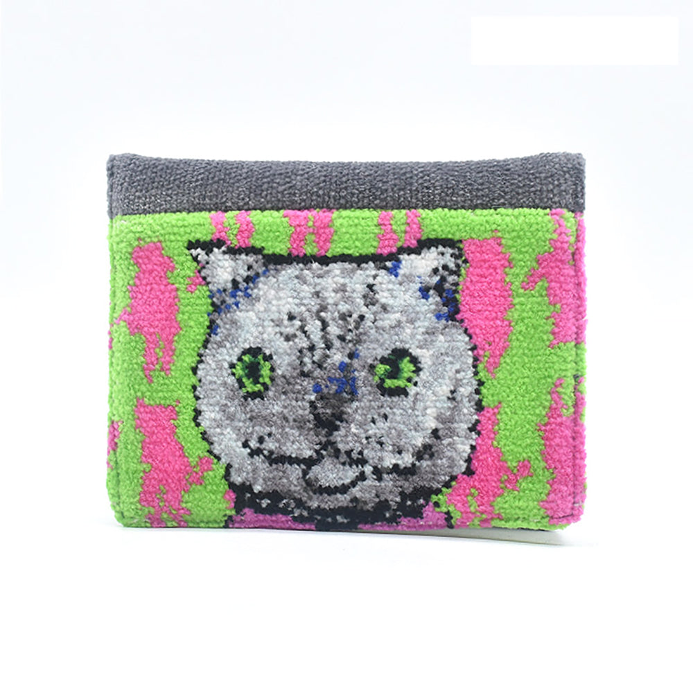 日本製 マンナイン mannine man9 猫キャラ ポケットティッシュ シェニール織 ポケット付き Enjeau アーンジョー