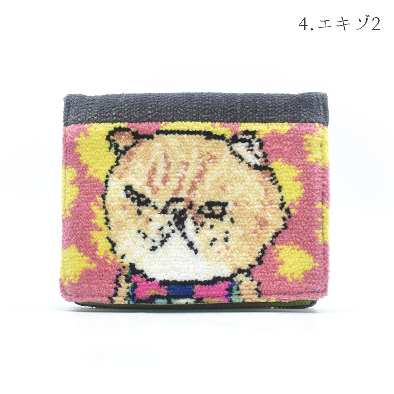 日本製 マンナイン mannine man9 猫キャラ ポケットティッシュ シェニール織 ポケット付き Enjeau アーンジョー