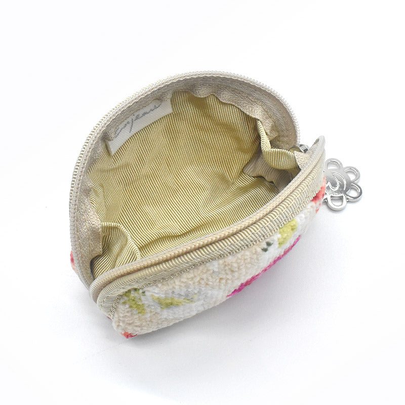 日本製 ステラ柄 コインケース 小銭入れ シェニール織