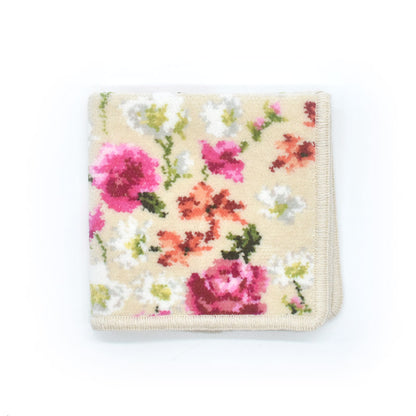 日本製 ステラ ハンカチ シェニール織 23cm Enjeau アーンジョー