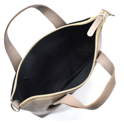 本革×シェニール織 マリー柄 ショルダーバッグ