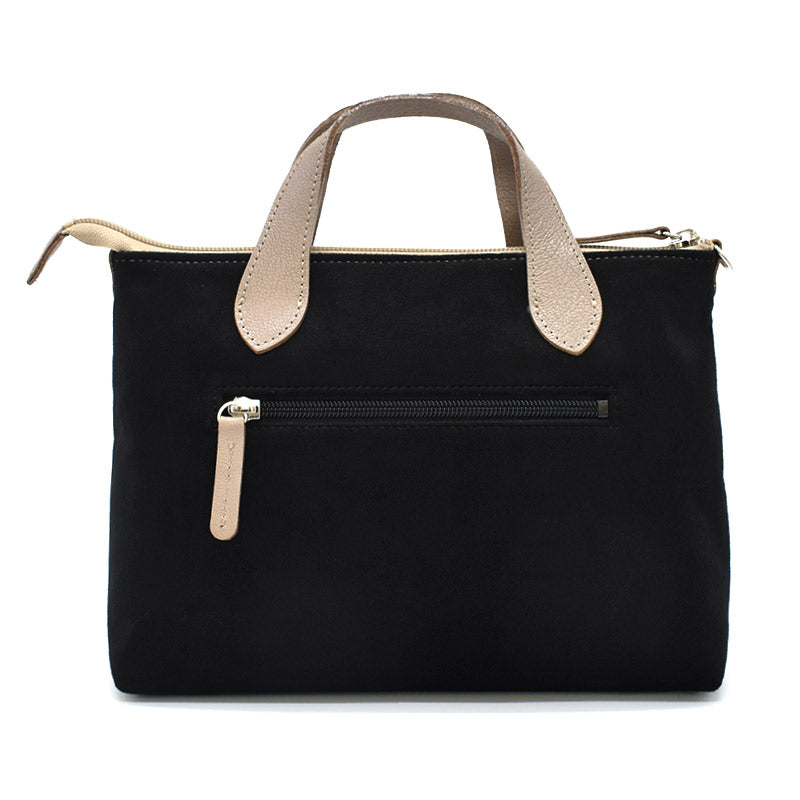 本革×シェニール織 マリー柄 ショルダーバッグ