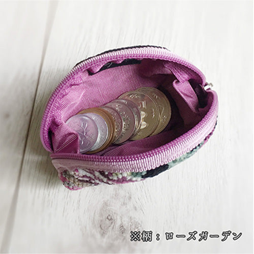日本製 ストロベリー柄 コインケース 小銭入れ
